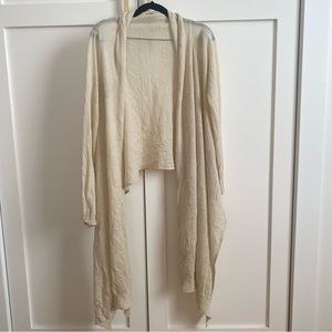 VINTAGE PURE DKNY - Multi-Way Drape Cardigan